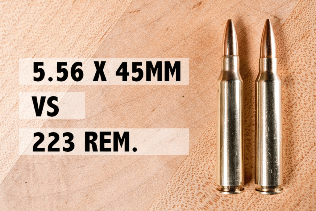 556 vs 223 ammo